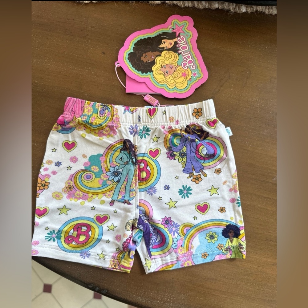 Groovy Barbie Bike Shorts